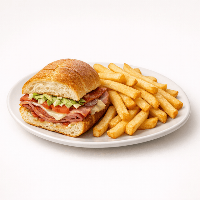 1/2 Italian sub