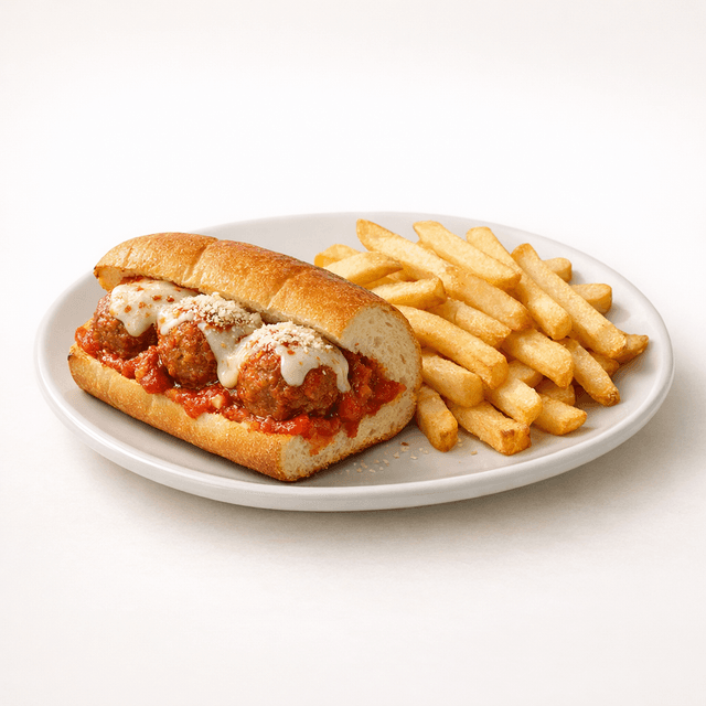 1/2 Meatball sub